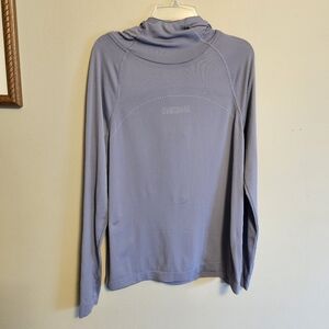 Gymshark Breeze Lightweight Seamless Hoodie Purple Blue Periwinkle Small